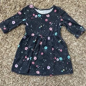 Girls Circe flower dress 4-5t